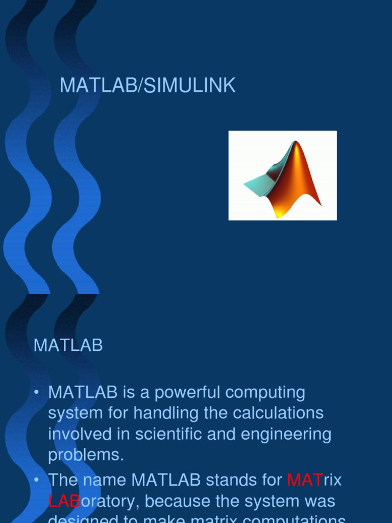 Simulink | PDF | Matlab | Matrix (Mathematics)