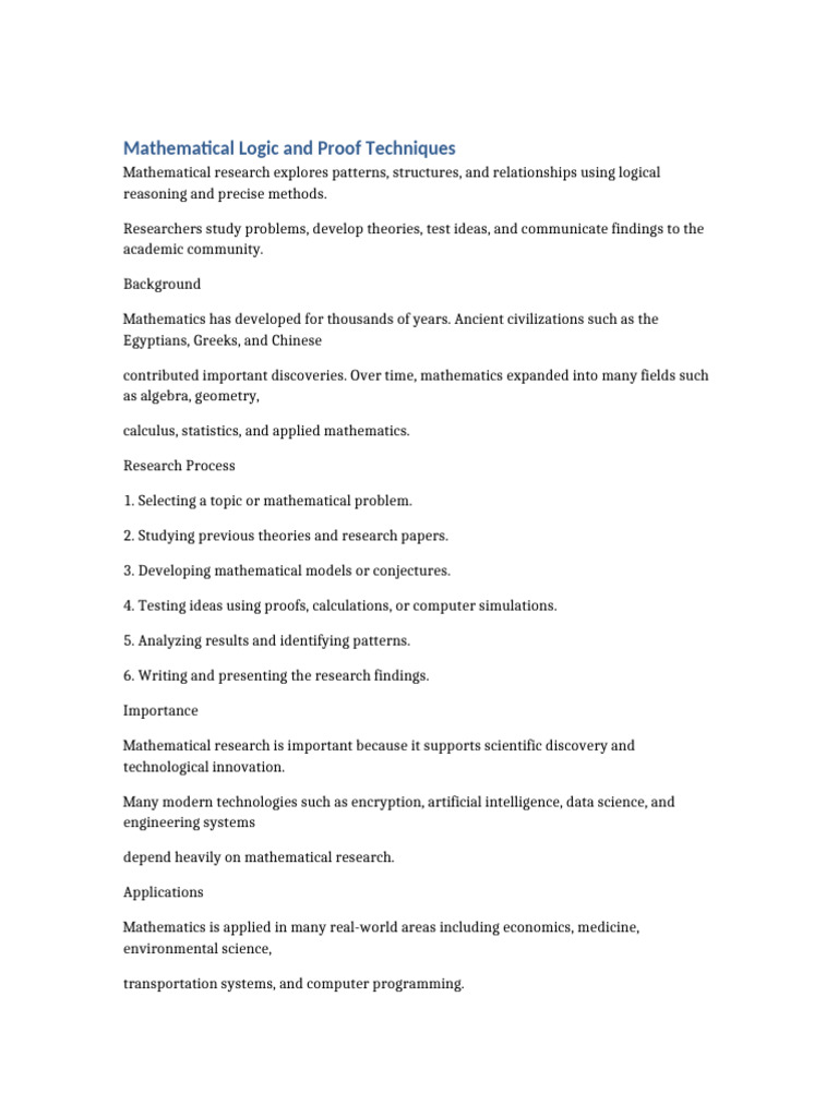 Math Research File 12 | PDF | Mathematics | Science