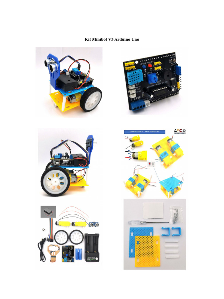 Kit Minibot V3 Arduino Uno RBT | PDF