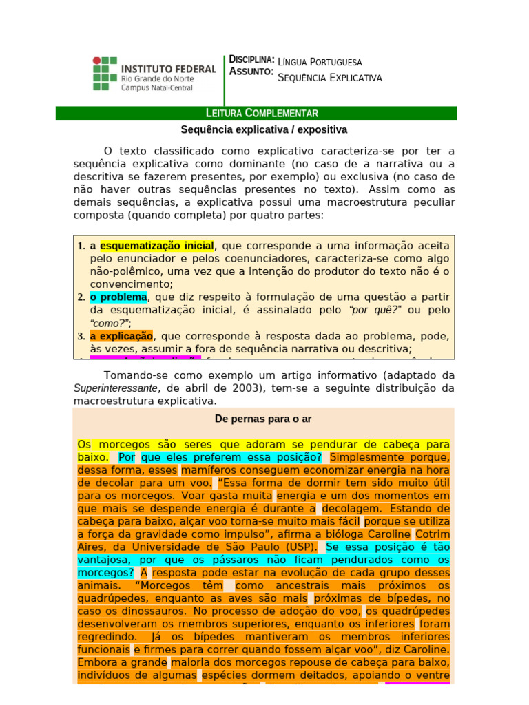 Sequencia_Explicativa-cb653b911b094e26921b94cbf2f54ba9 | PDF | Voo ...