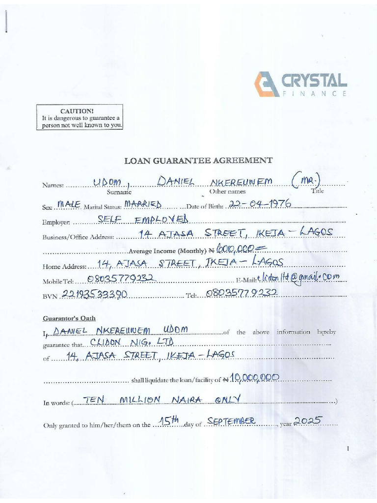 Loan Agreement | PDF