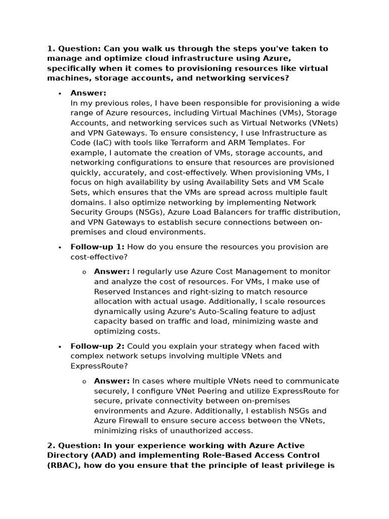 CIBC Interview Questions | PDF | Cloud Computing | Computer Security