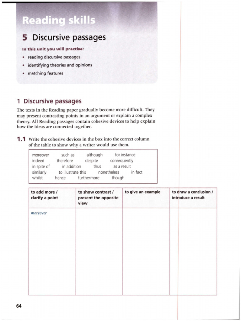 OG Scanning Skill Discursive Text | PDF