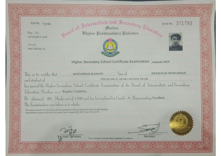 FSC Certificate | PDF