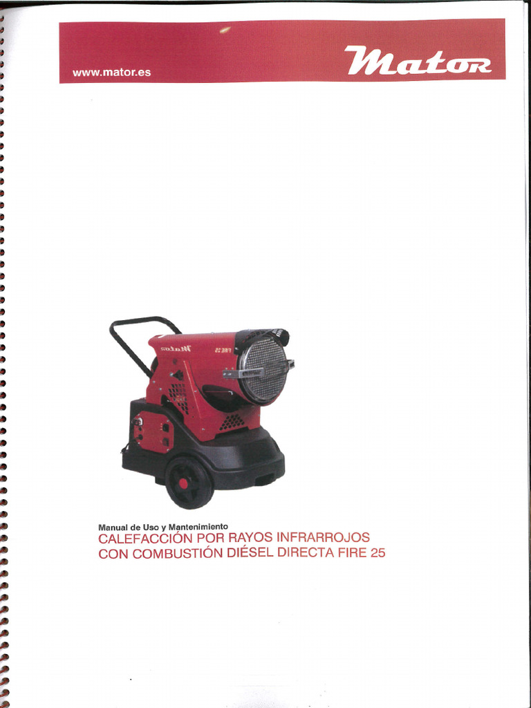 M.I. Mator 25 | PDF