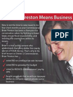 Brian Preston Flyer