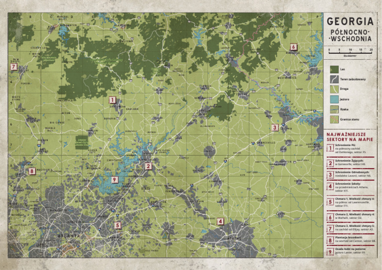 Twd-Mapa Georgia MG | PDF