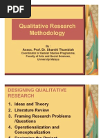 Qualitative Research Methodology