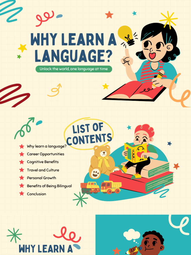 Why Learn A Language | PDF