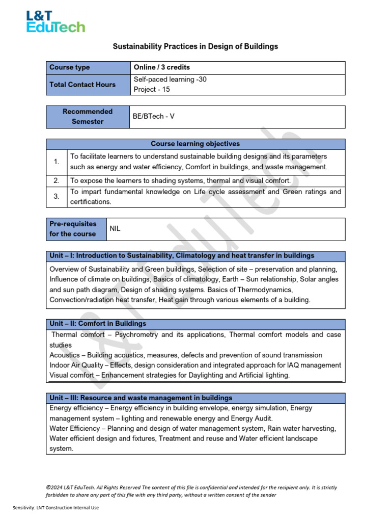 4 - Sustainability Practices in Design of Buildings | PDF | Green ...