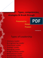 Types of Leadership