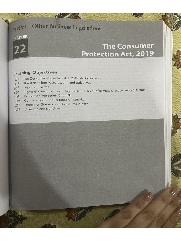 The Consumer Protection Act | PDF