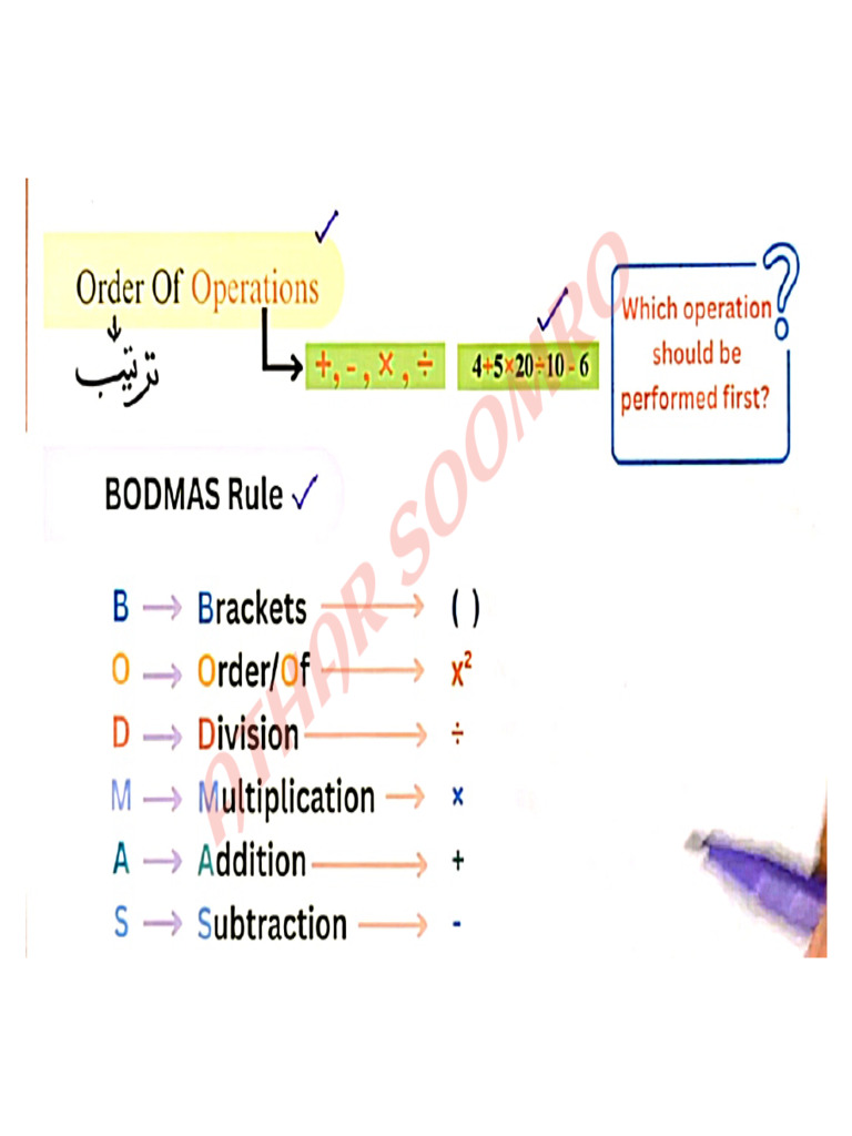 Bodmas by Athar | PDF