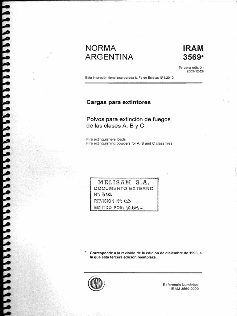 Iram 3569 | PDF