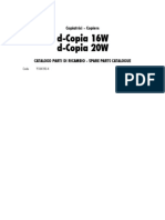D-Copia16W_20W Parts Manual