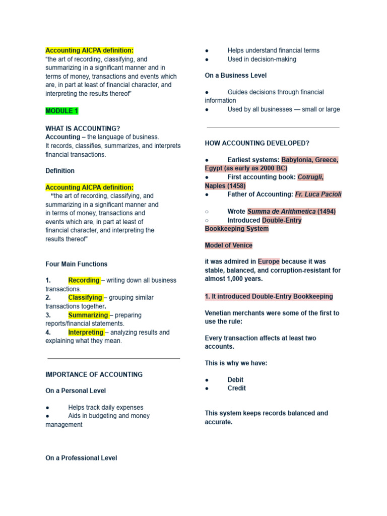 BAS-ACC (1) (4) | PDF | Debits And Credits | Expense