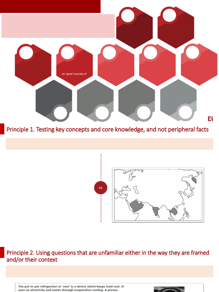 Key Principles of Good Assessments | PDF | Educational Assessment ...