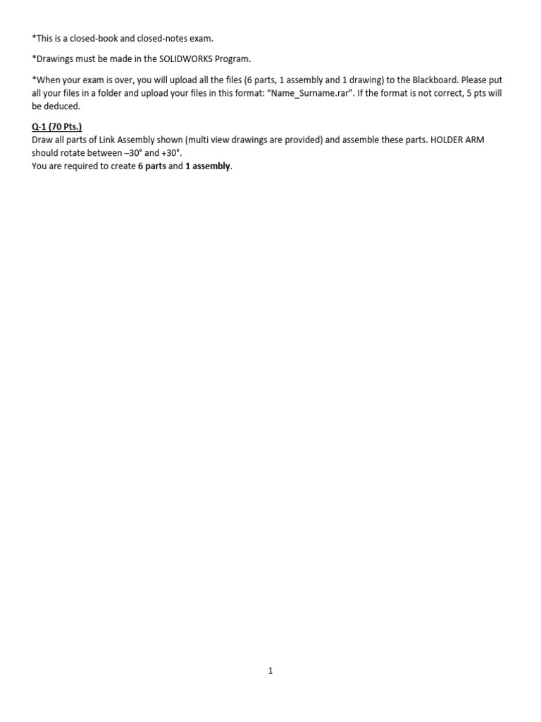 Final Exam Example | PDF