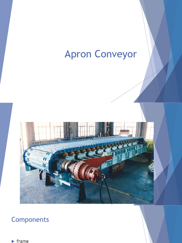 apron-conveyor | PDF | Mechanical Engineering