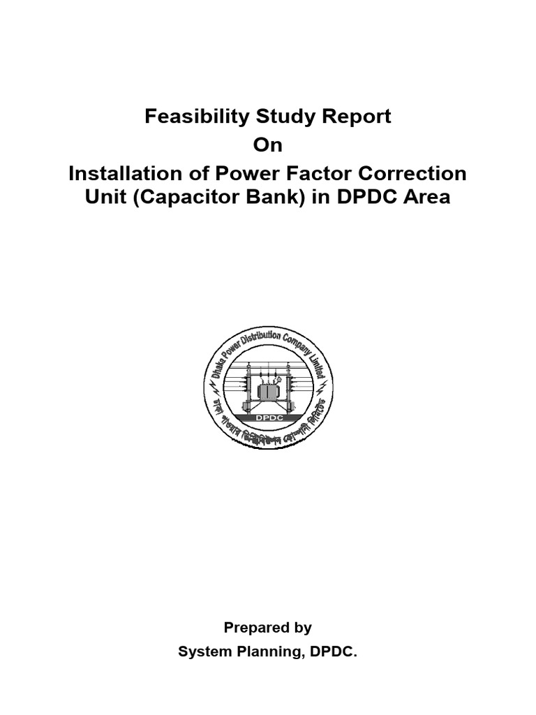 Initial Study Report DPDC - 01 Oct 2017 | PDF | Ac Power | Transformer
