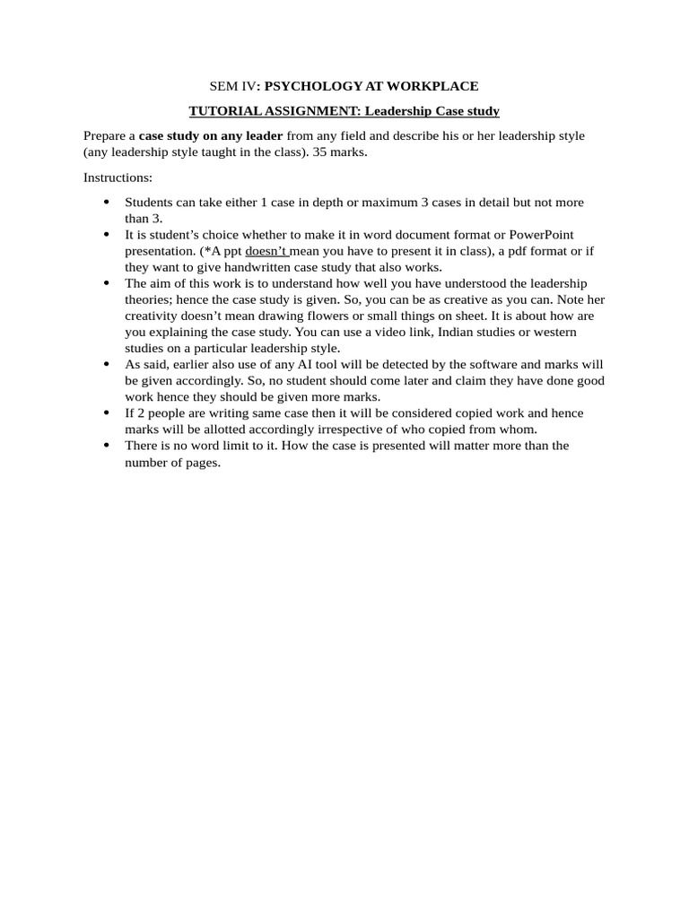 Tutorial Work | PDF