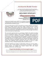 Chayuuweytim: Anishnawbe Health Toronto
