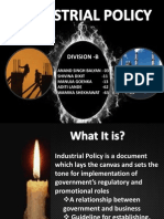 Industrial Policy: Division - B