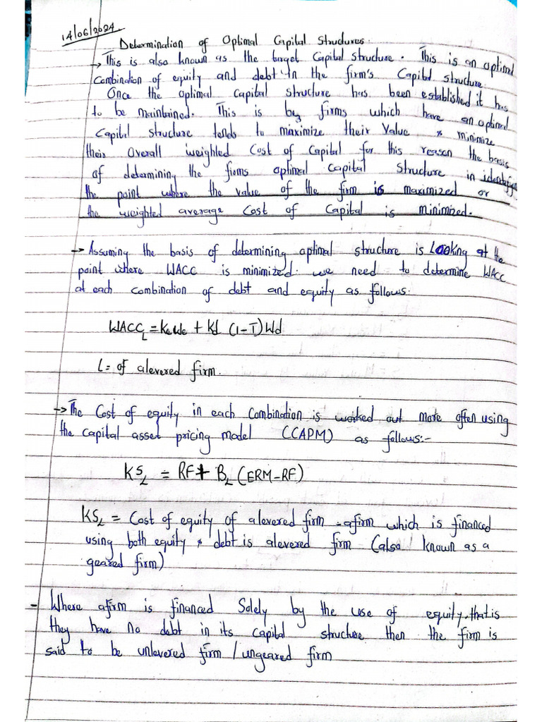 Friday Class - Notes KCA | PDF