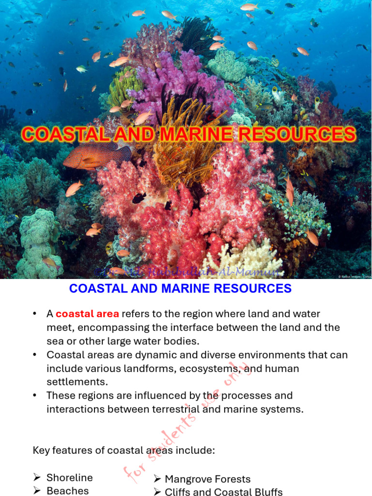 Coastal and Marine Resources - Unlocked | PDF | Coast | Oceans