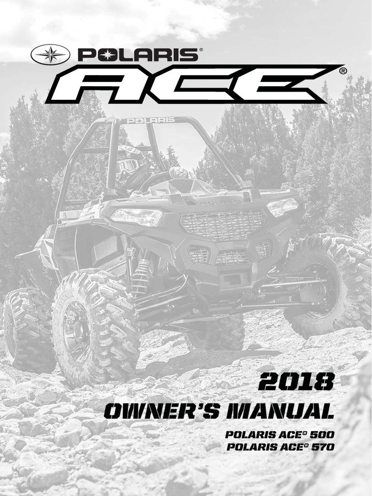 2018 Polaris Ace 500 | PDF