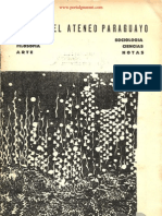 REVISTA DEL ATENEO PARAGUAYO - LETRAS FILOSOFÍA ARTE SOCIOLOGIA CIENCIAS NOTAS Diciembre 1964 - Paraguay - PortalGuarani