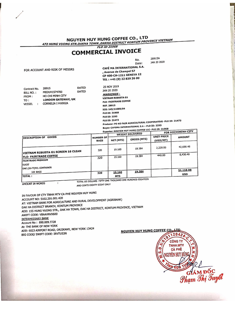 03 Ci (Invoice) | PDF