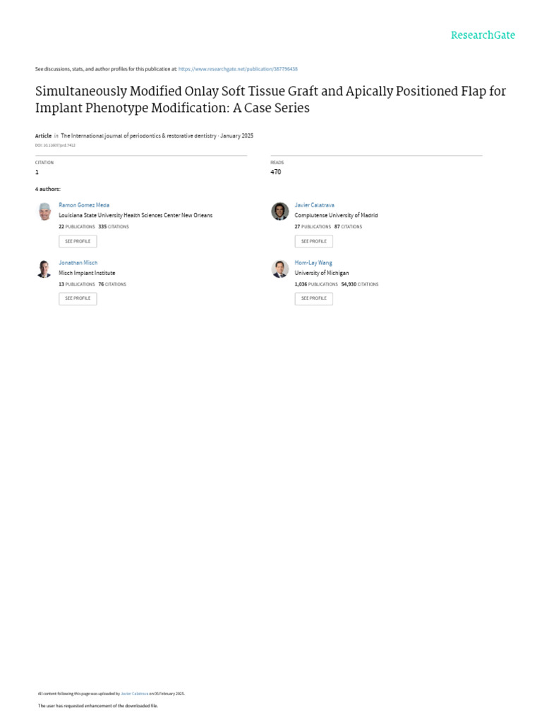 12.ijprd Meda 2024 Preprint | PDF | Dental Implant | Periodontology