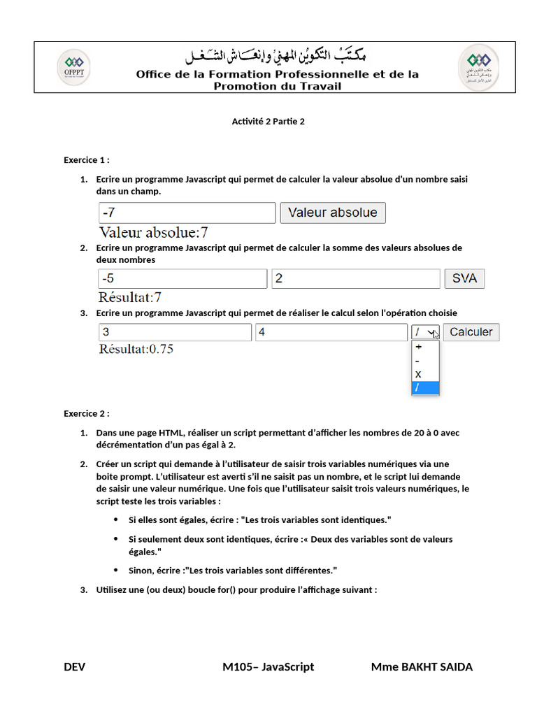 Activité 2 Partie 2 | PDF