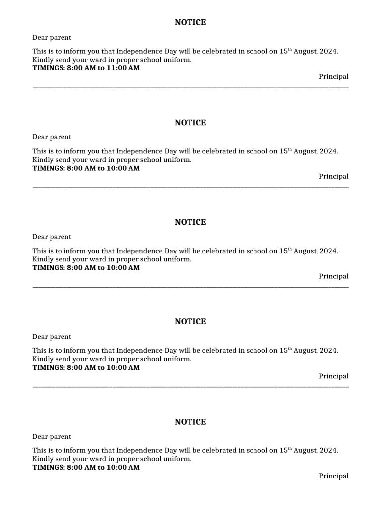 Notice | PDF