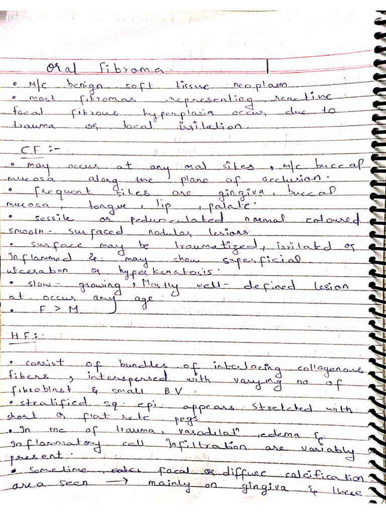 Benign Tumor of Connective Tissue Part 1 | PDF