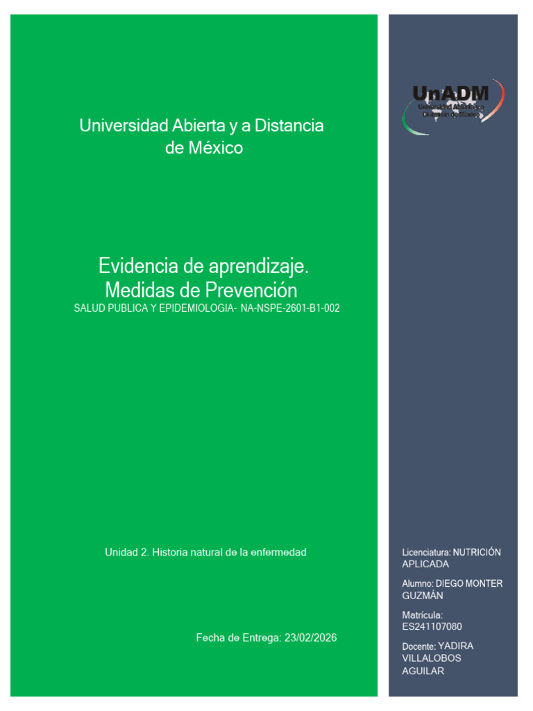 NSPE_U2_EA_DIMG | PDF | Virus | Ciencias de la Salud