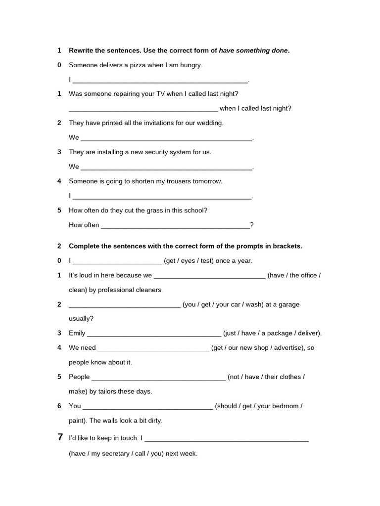 Have STH Done | PDF
