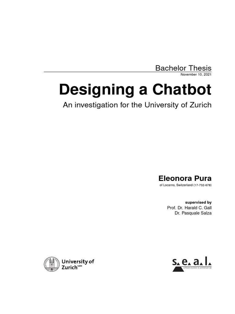 Bachelor's Thesis | PDF | Siri | Computing