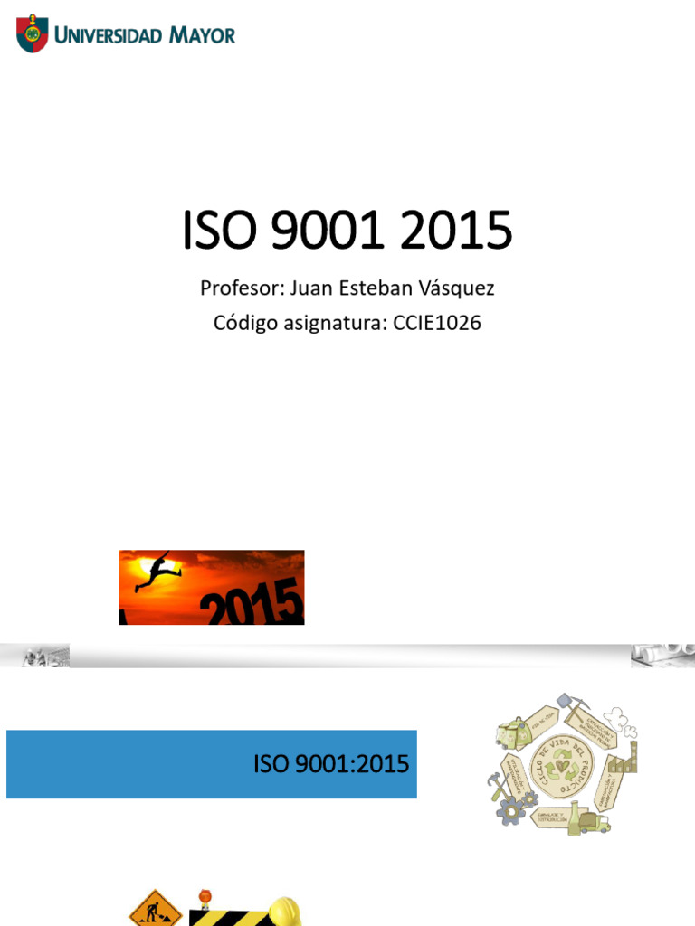 03 Iso 9001 2015 | PDF | Sistema de manejo de calidad | Calidad (comercial)