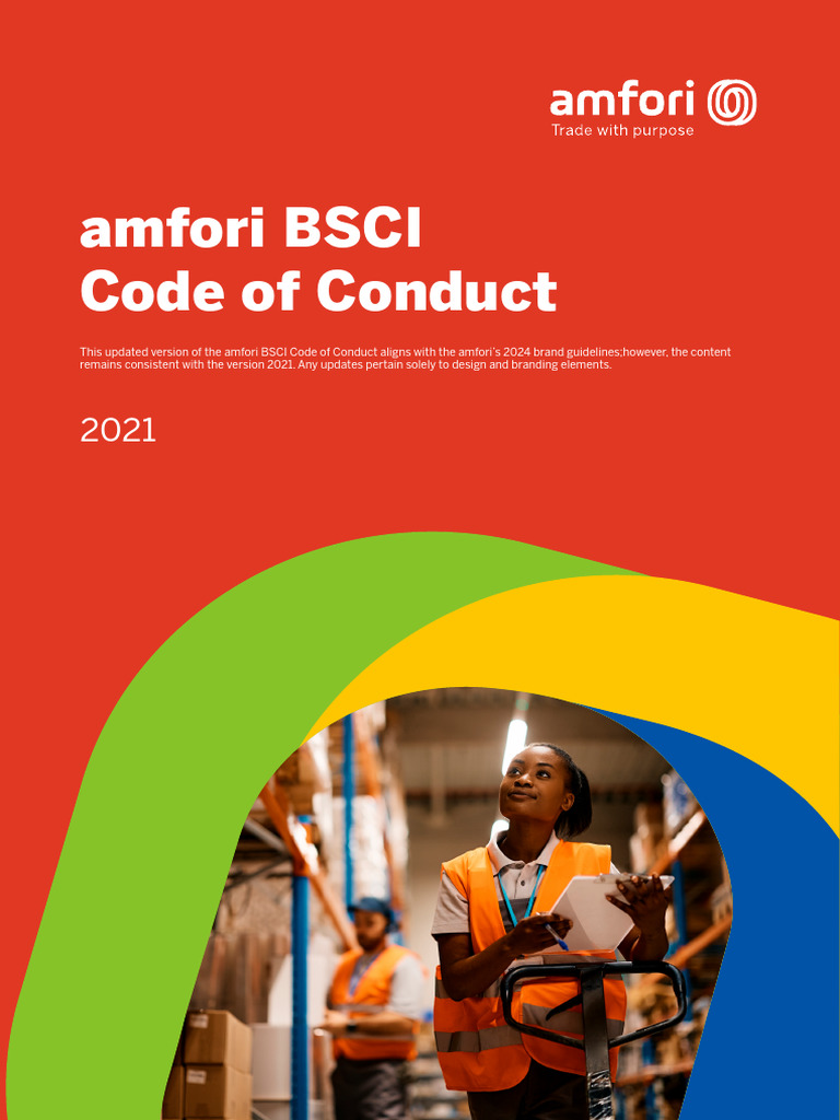 Amfori BSCI Code of Conduct English | PDF | Occupational Safety And ...