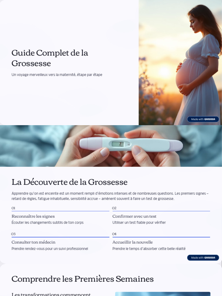 Guide Complet de La Grossesse | PDF | Grossesse | Accouchement