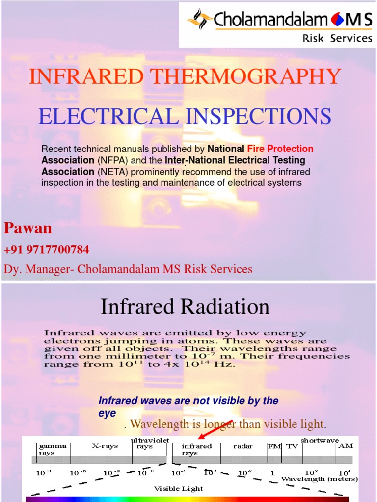 Infrared Thermography Electrical Inspections PDF Thermography