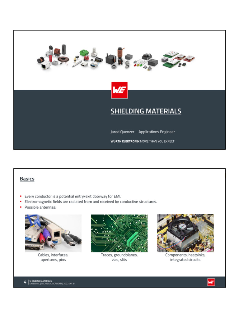 EMC Shielding Materials June 2022 | PDF | Hertz | Electromagnetic ...