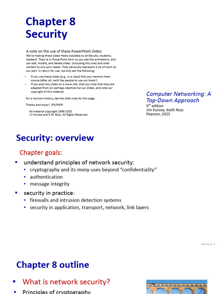 Chapter 8 v9.0 | PDF | Encryption | Key (Cryptography)