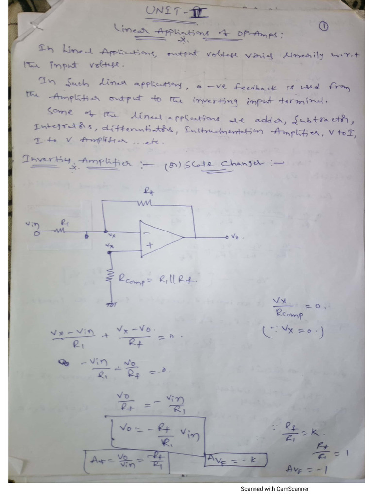 Lica Unit-II Notes | PDF