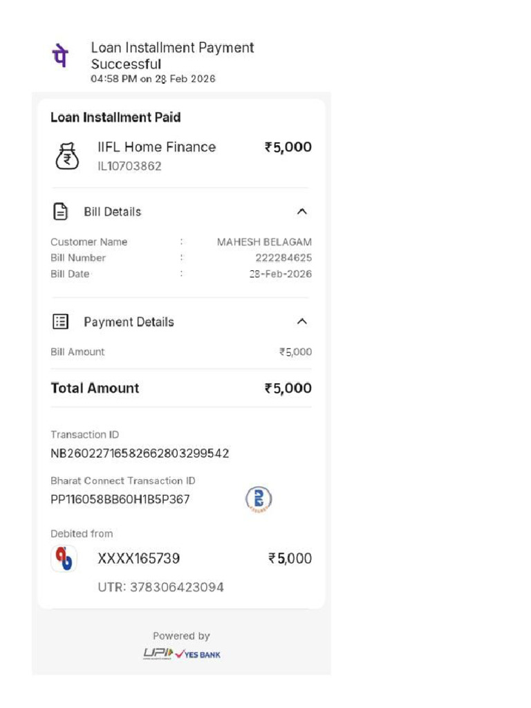 IIFL Payment | PDF