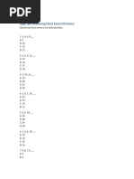 1% Club Logic & Common Sense Quiz | PDF