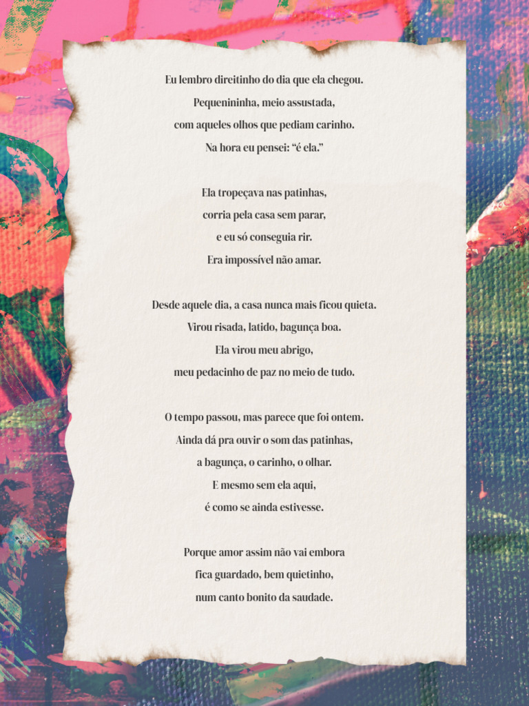 Pink Blue and Green Artistic Poem Instagram Post | PDF
