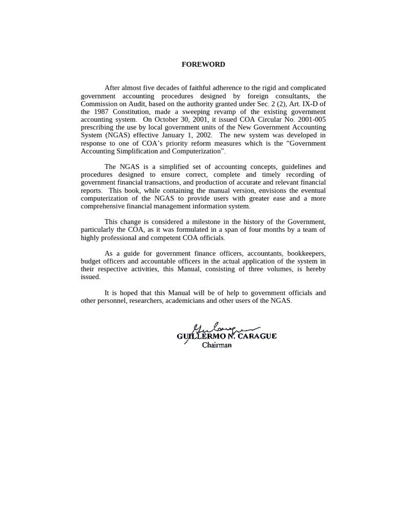 Lgu Ngas Foreword | PDF